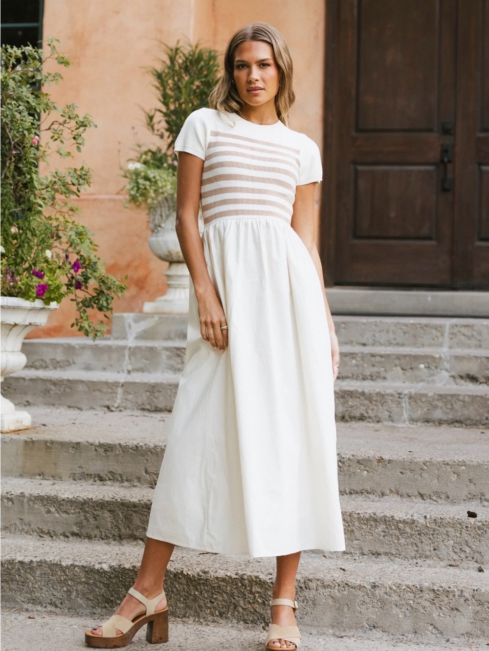 bohme Rowen Striped Maxi Dress